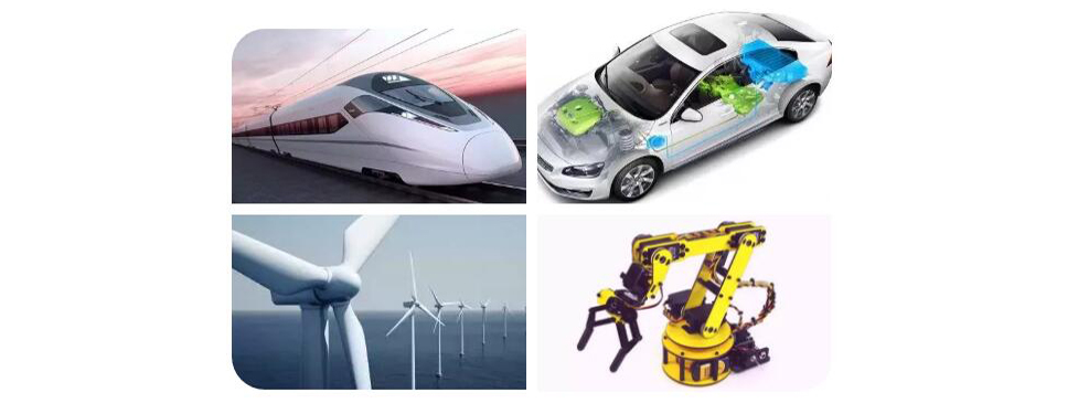 高鐵、新能源汽車、風(fēng)力發(fā)電、機(jī)器人、5G基站用IGBT模塊 